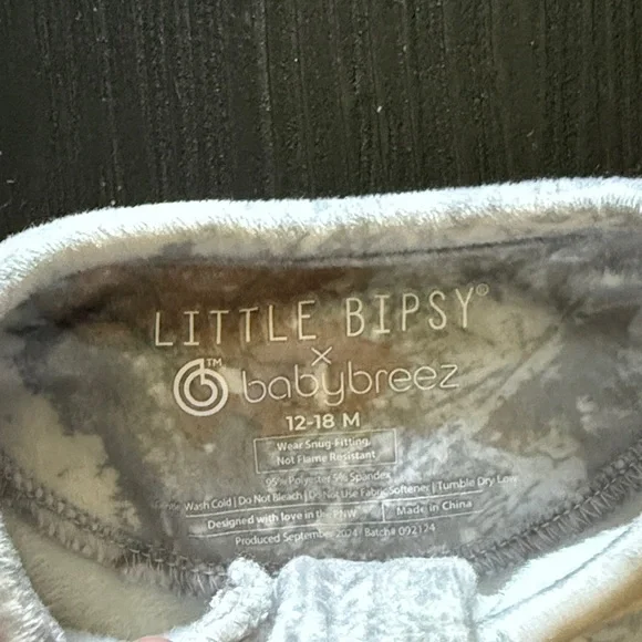 Little Bipsy x Babybreez Toddler Camo pajamas - Picture 3 of 6